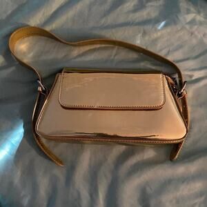Gold shoulder bag brand new